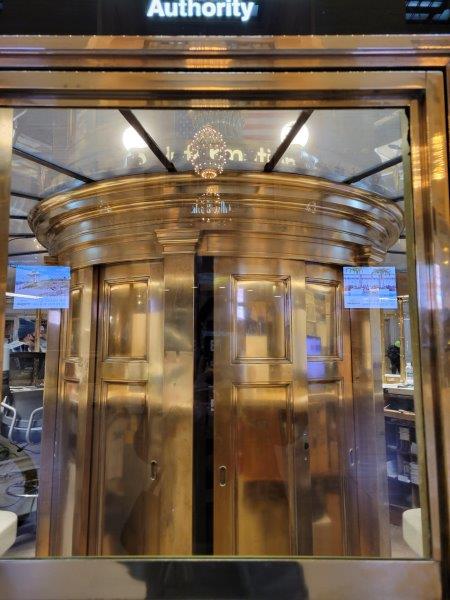 Hidden Stairwell in the Information Booth at Grand Central