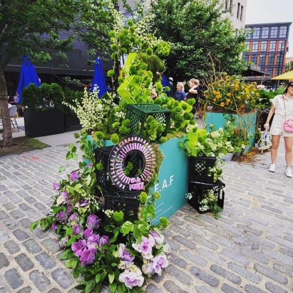 Floral Exhibit at the LEAF flower show