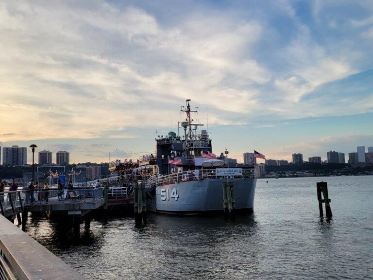 Baylander Steel Beach Floating Boat Restaurant in Harlem