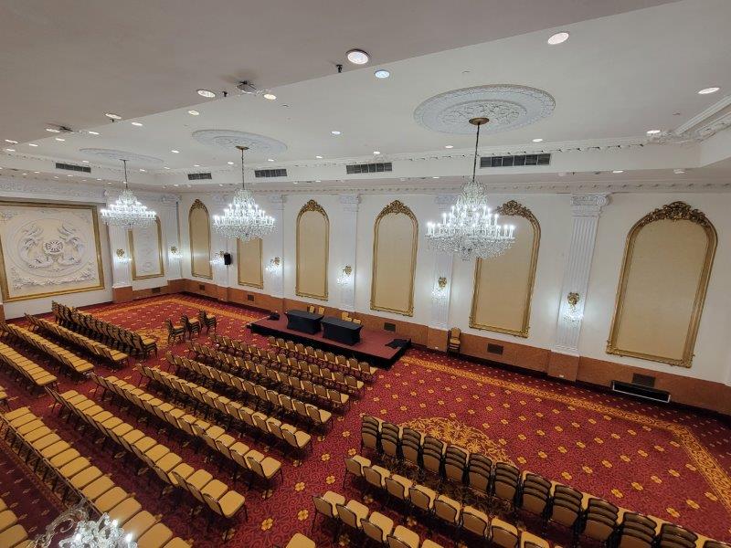 Ballroom in New Yorker Hotel