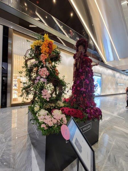 Leontyne Price Floral Mannequin 