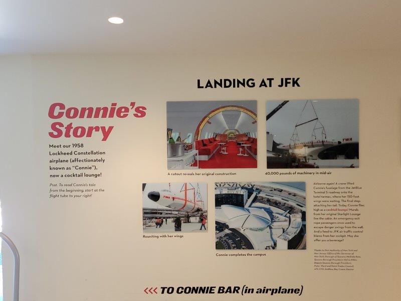 Connie's story on the wall 