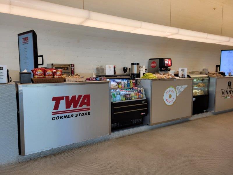 TWA food counter