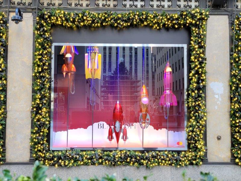 Saks windows