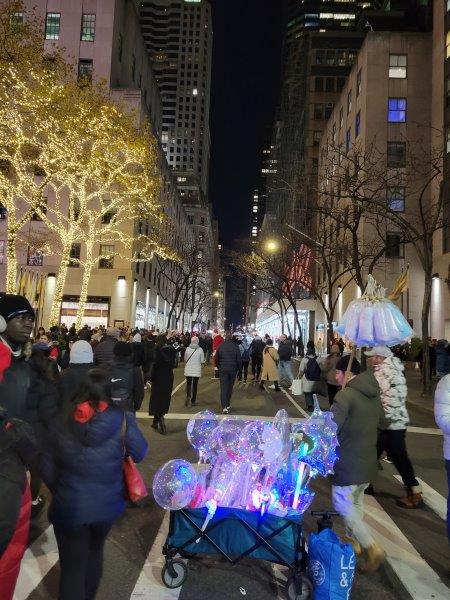 49th street as a pedestrian plaza - looking east