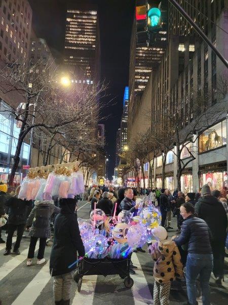 49th street as a pedestrian plaza - looking west