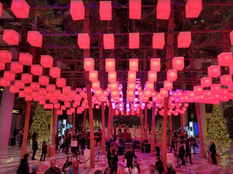 Brookfield Place lights