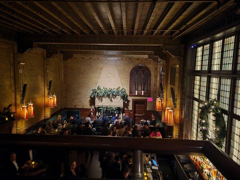 View from the top of the Campbell Bar at Grand Central