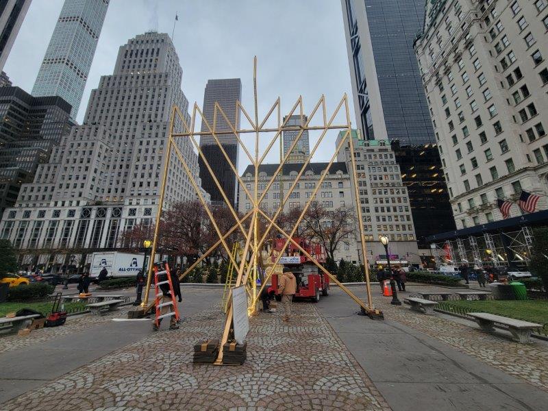 Grand Army Plaza Menorah