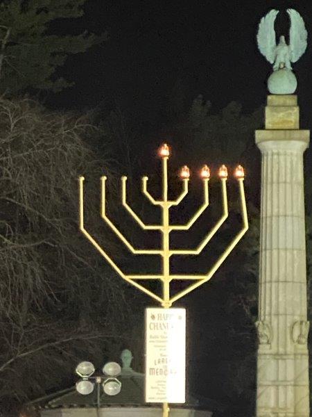 Grand Army Plaza Menorah in Brooklyn