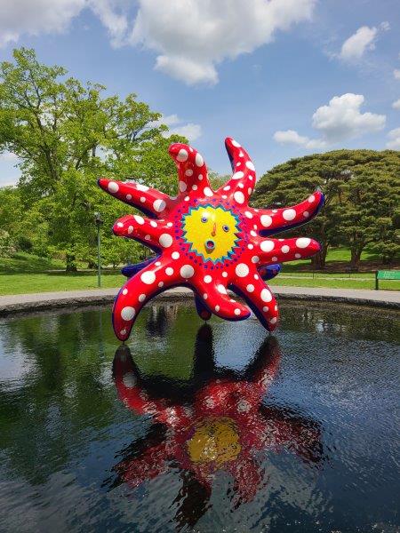 Kusama at the New York Botanical Garden