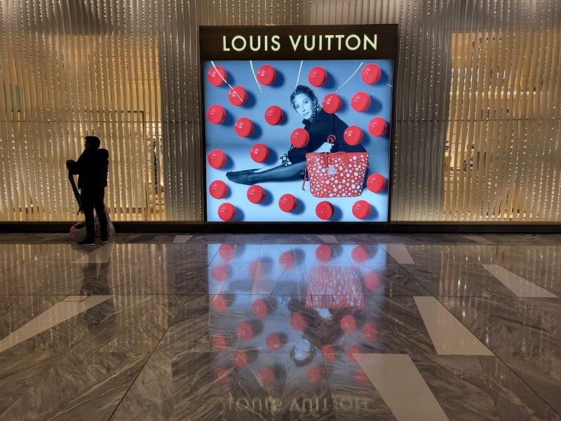 Collection poster in LV Hudson Yards