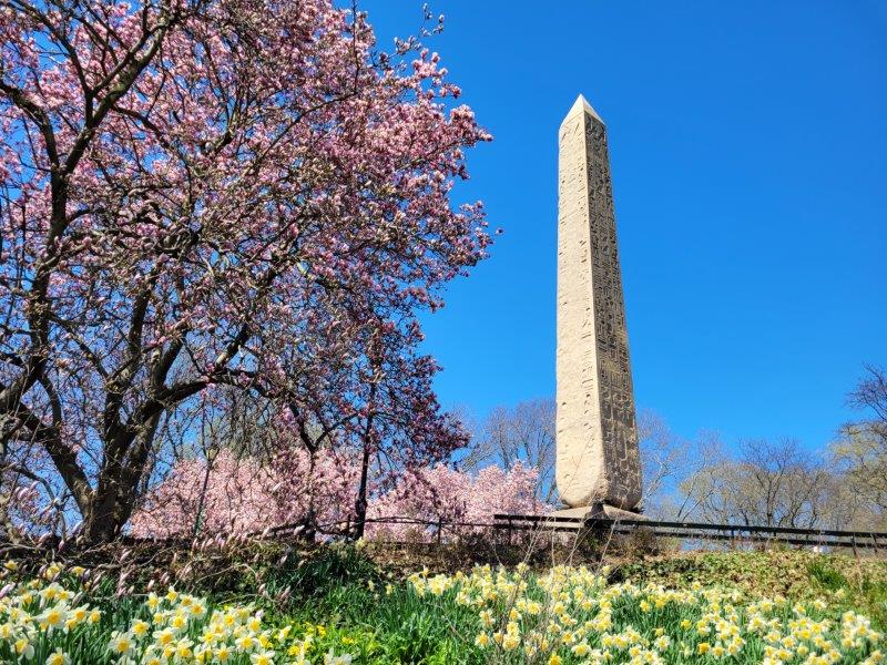 Cleopatra's Needle in Central Park