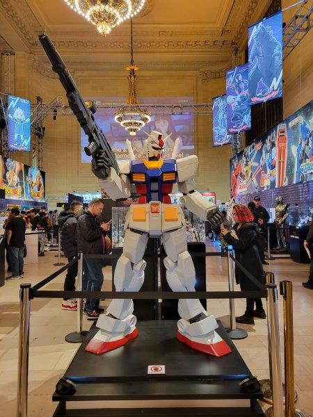 Tamashii Nation JP life size figures in Grand Central