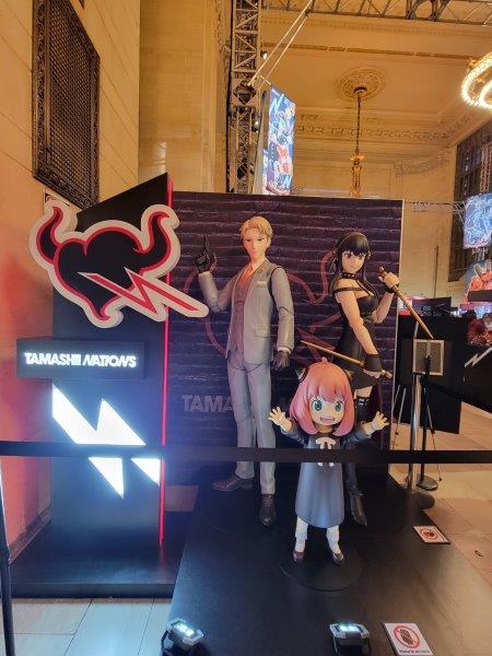 Tamashii Nation JP life size figures in Grand Central