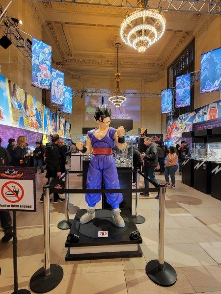 Tamashii Nation JP life size figures in Grand Central