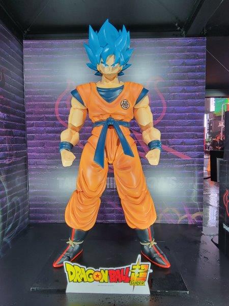 Dragon Ball Figure in Times Square