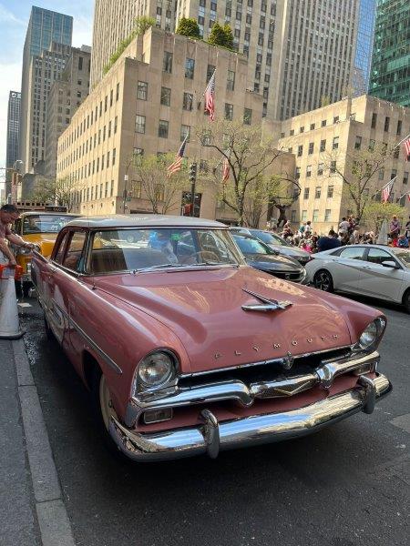 Vintage cars from the show