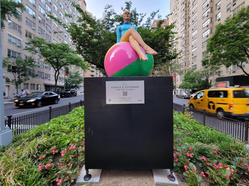 Bibi on the Ball by Carole A. Feuerman