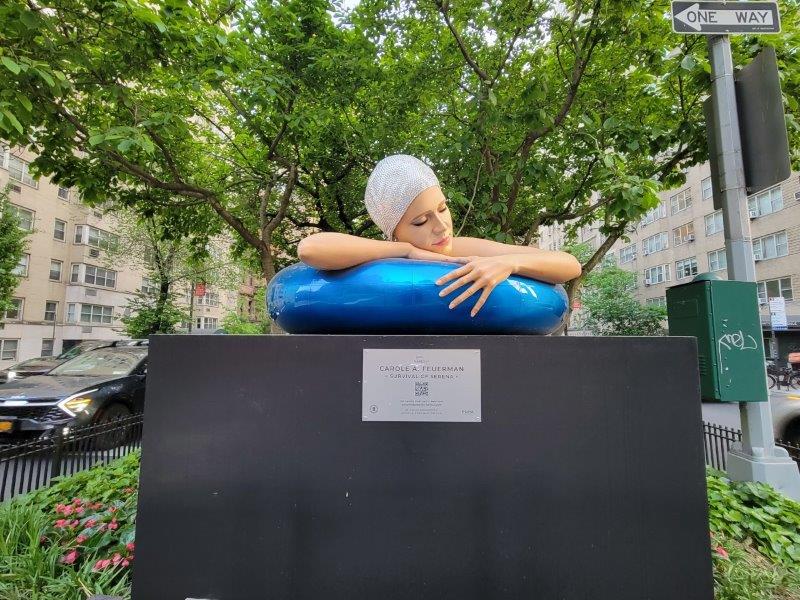 Sculptures on Park Avenue - Sea Idylls by Carole A. Feuerman