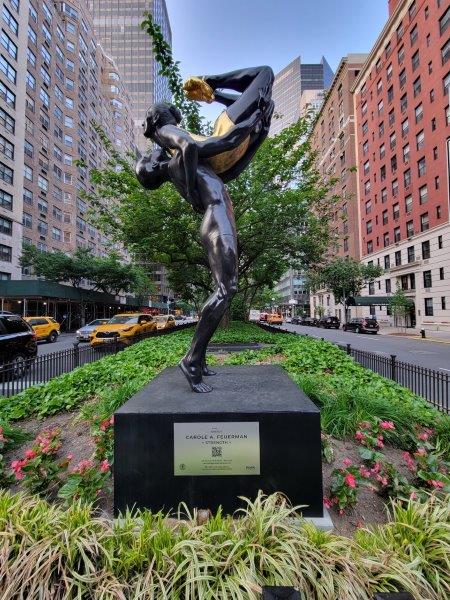 Strength - sculptures on Park Avenue 