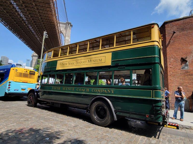 Bus 1263 from 1931 at the New York Transit Museum Bus Festival