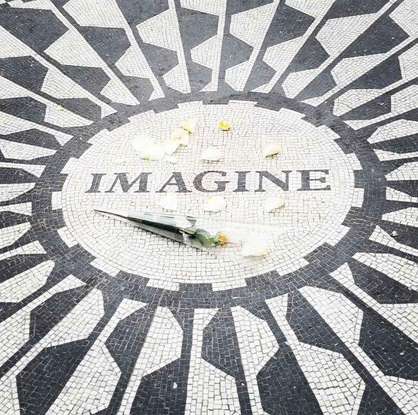 Imagine Mosaic in Strawberry Fields