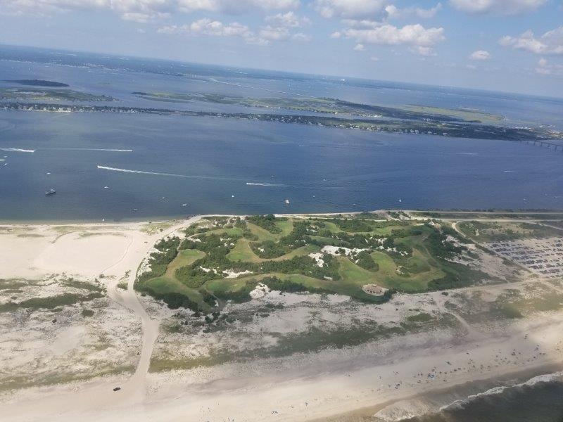 Golf course on Fire Island