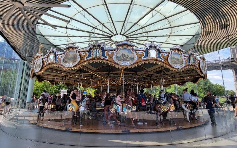 Jane's Carousel in Brooklyn Bridge Park