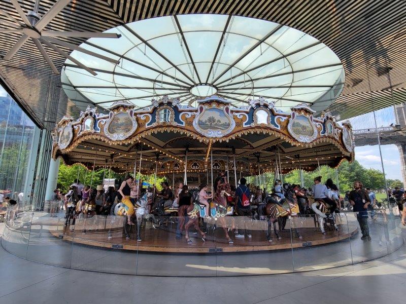 Jane's Carousel in Brooklyn Bridge Park