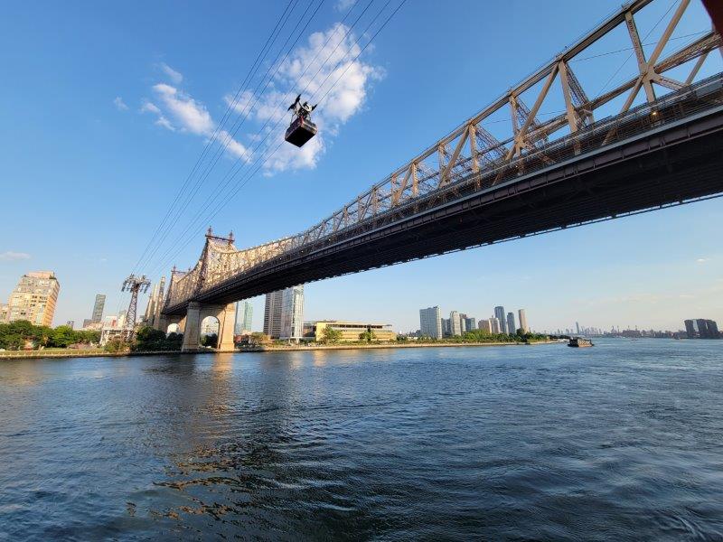 View of Queensboro Bridge from Lenox Hill