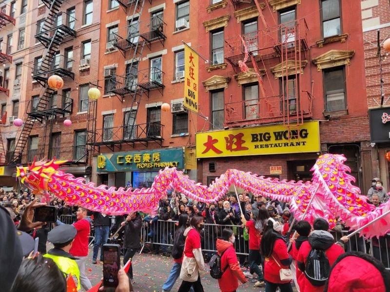 Lunar New Year celebrations in Chinatown