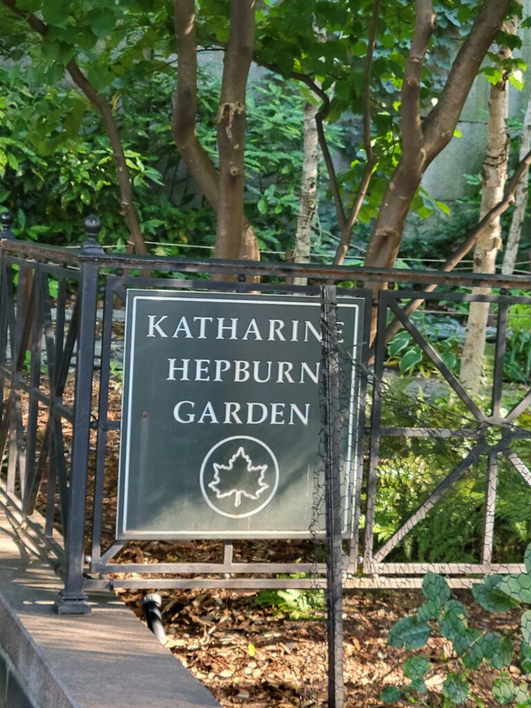 Katharine Hepburn Garden in Turtle Bay