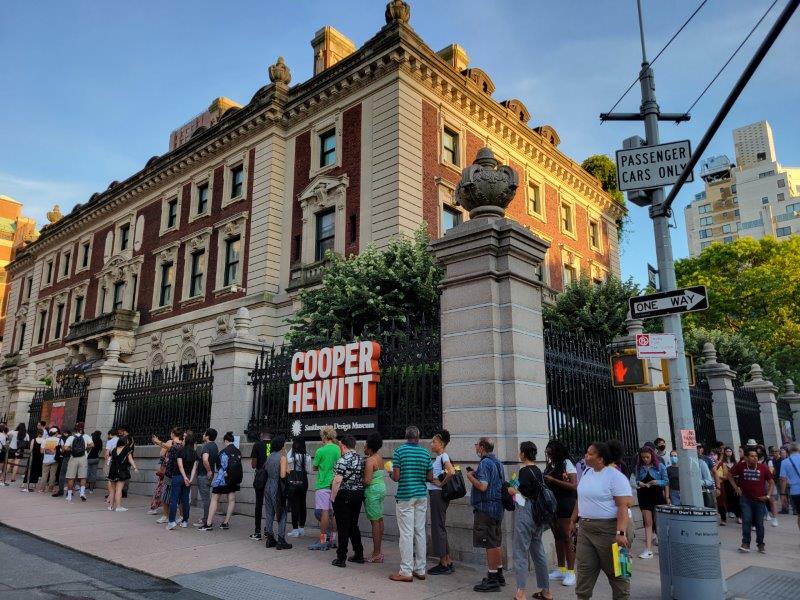 Cooper Hewitt Museum, which used to be the Andrew Carnegie Mansion