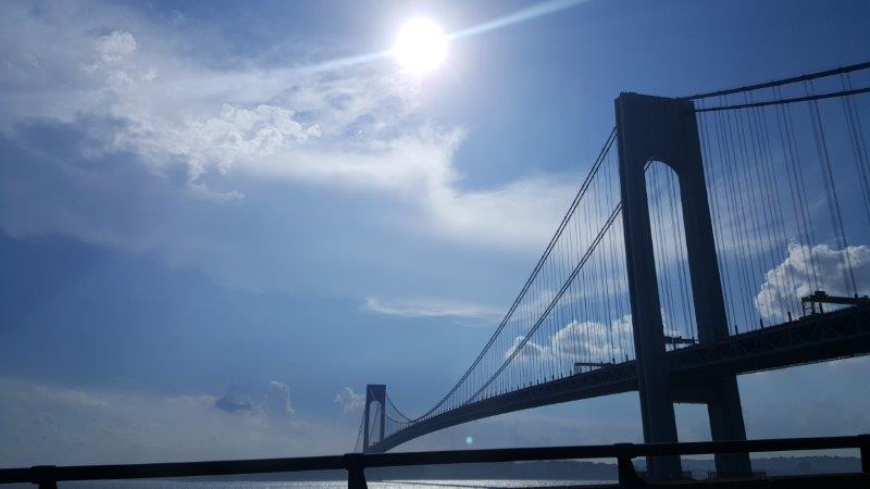 Bridge connecting to Staten Island