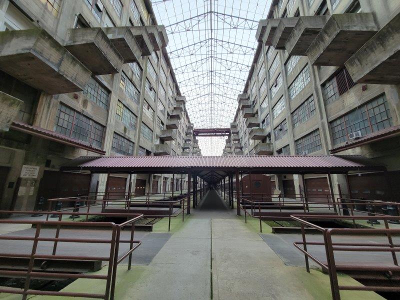 Brooklyn Army Terminal Building from the inside 