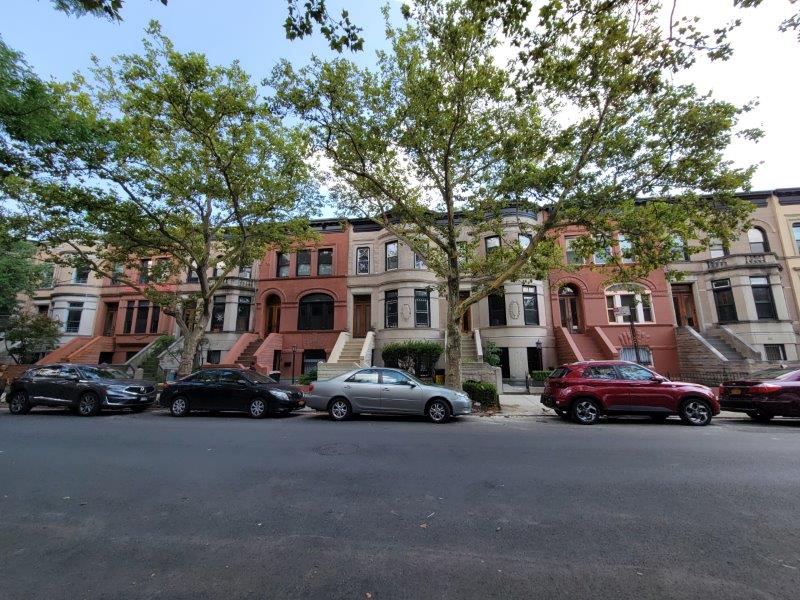 Brooklyn Street with Brownstones