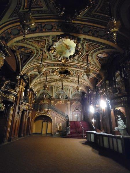 Grand lobby of the Loews Paradise Theater in the Bronx