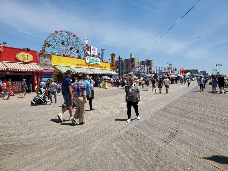 Coney Island Boardwalk, Brooklyn