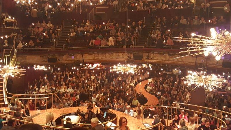 Interior of a Broadway Theater before a performance