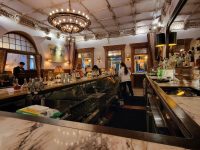 Bar at the Chelsea Hotel in NYC