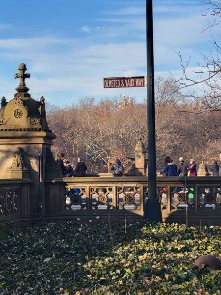 Path named after Frederick Law Olmsted and Calvert Vaux in Central Park