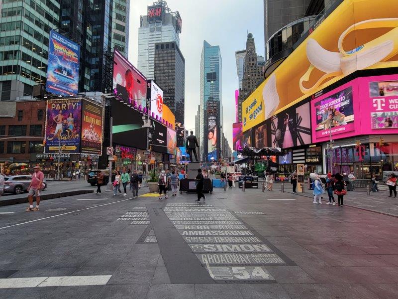 View of Times Square