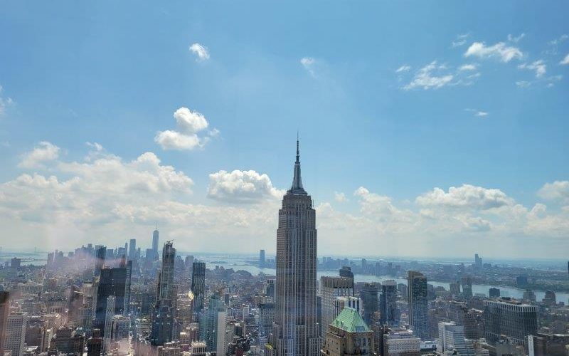 Is NYC Overrated? View of NYC from an observation deck