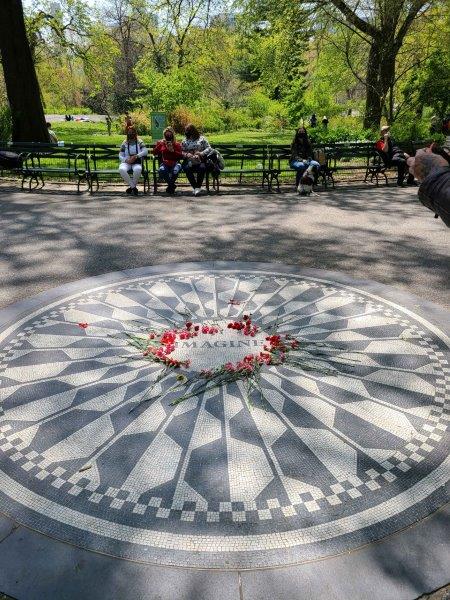 Imagine Mosaic in Strawberry Fields