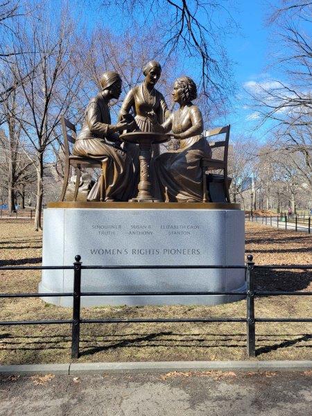 Women Rights Pioneers Monument at the Mall