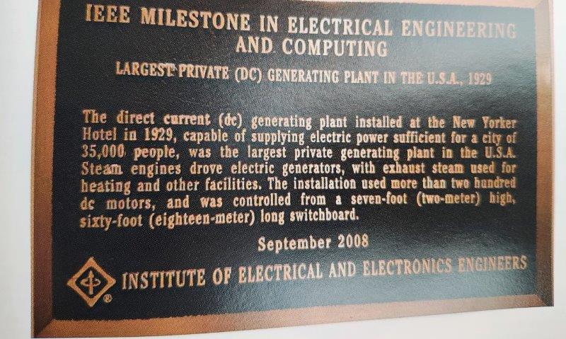 Institute of Electronics and Electrical Engineers recognition of the power plan importance