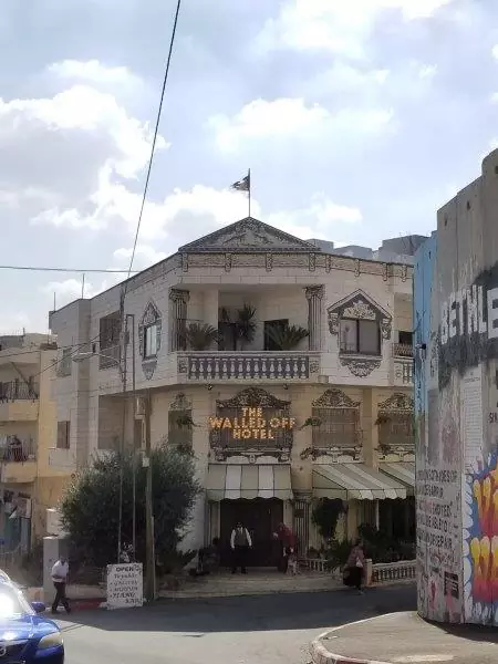 Walled Off Hotel in the West Bank