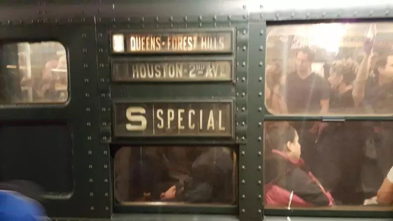 Holiday Nostalgia Rides organized by the New York Transit Museum 