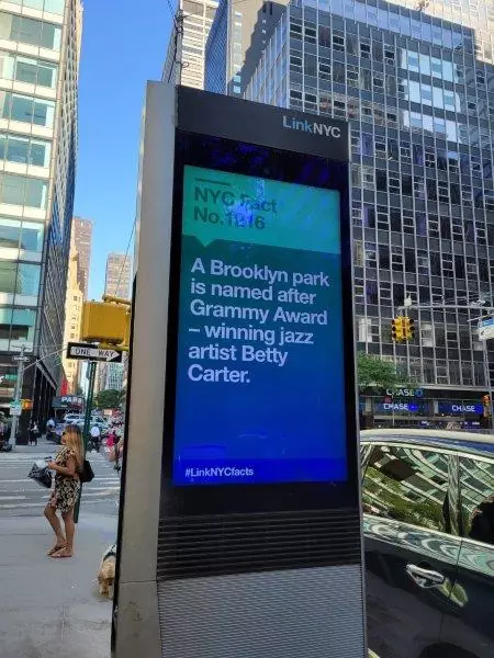 1216 - A Brooklyn park is named after Grammy Award-winning jazz artist Betty Carter